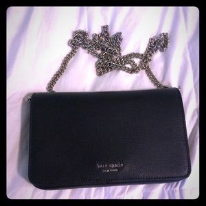 Kate Spade Spencer Leather Wallet on a chain